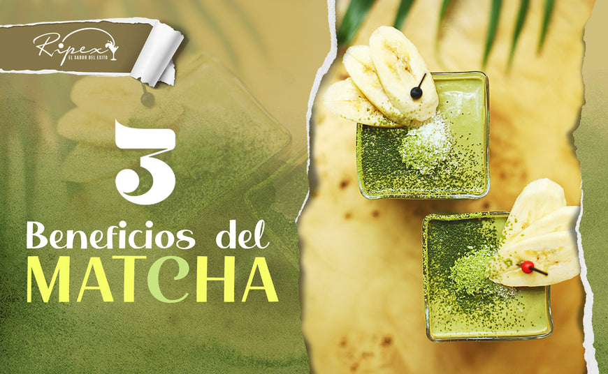 3 beneficios del Matcha