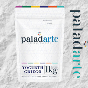 Paladarte - Polvo de Yoghurt Griego para hacer un frappe