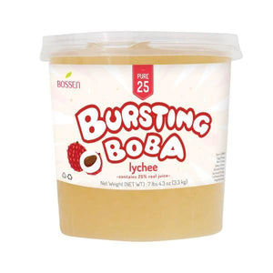 Bossen - Perlas explosivas sabor Lychee.